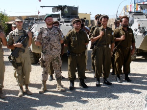 German and Afghan soldiers in Kunduz