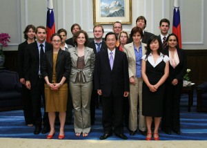 journalists.network group with President Chen