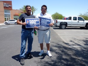 Unemployed construction workers in Las Vegas