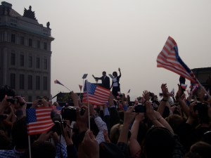 Vision of a peaceful world: Obama in Prague