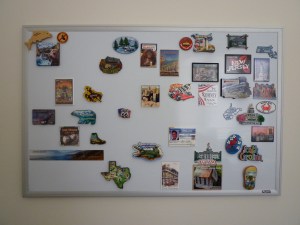 Each state a magnet: my personal U.S. map